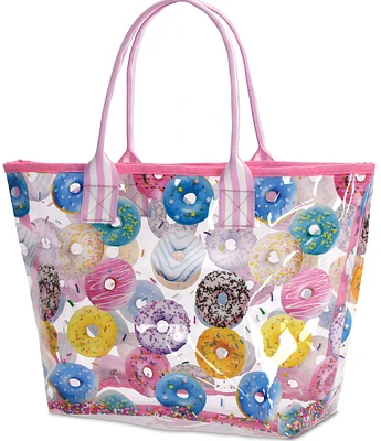 Iscream Girls Do-Nut Clear Tote Bag