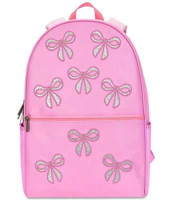 Iscream Girls Glitter Bow Backpack