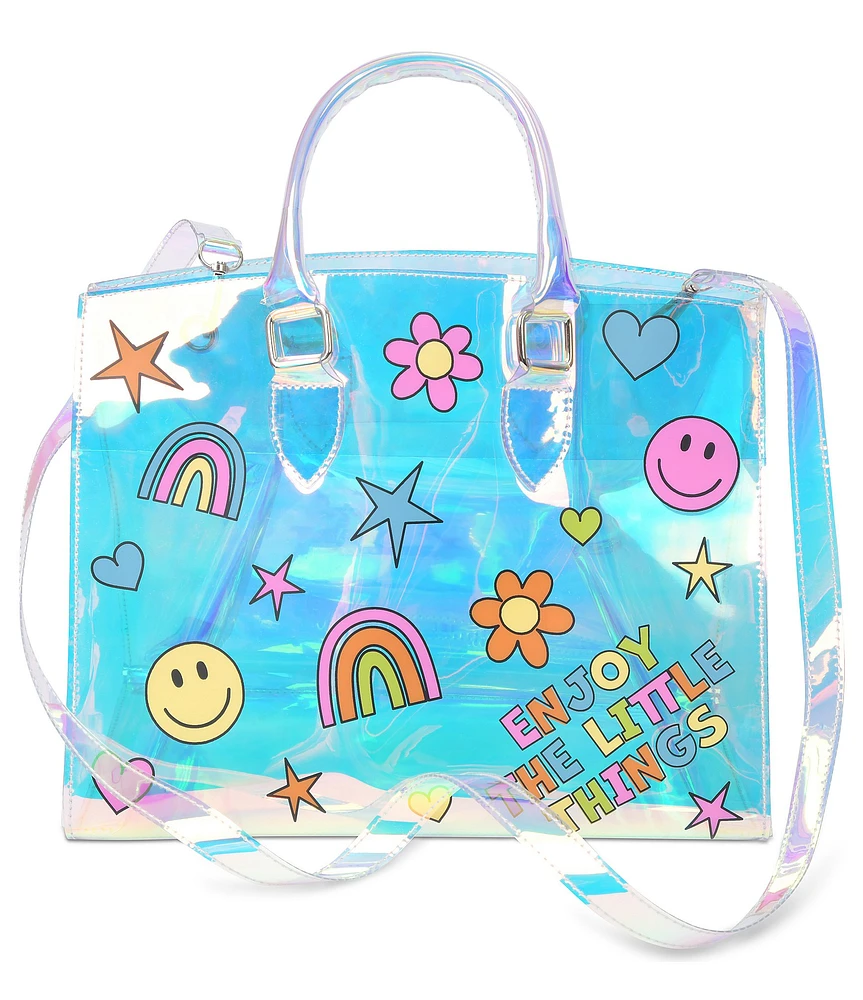 Iscream Girls Holographic Tote Bag