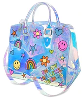 Iscream Girls Holographic Tote Bag