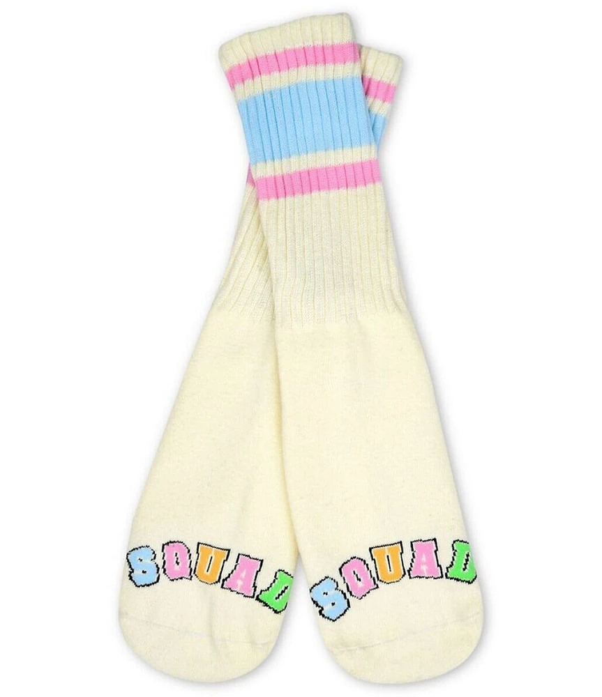 Iscream Big Girls Smile Squad Crew Socks