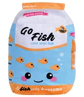 Iscream Go Fish Packaging Fleece Plush