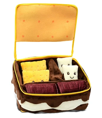 Iscream Hershey's S'Mores Packaging Fleece 6-Piece Plush