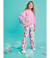 Iscream Little/Big Girls 4-14 Go Do-Nuts Plush Pajama Pants