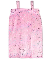 Iscream Little/Big Girls 4-14 Metallic Star Print Spa Wrap