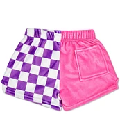 Iscream Little/Big Girls Smile Squad 2.0 Plush Sleep Shorts