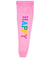 Iscream Little/Big Girls 6-14 Happy Graphic Sweatpants