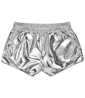 Iscream Little/Big Girls 6-14 Metallic Pull-On Shorts