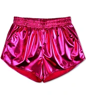 Iscream Little/Big Girls 6-14 Metallic Pull-On Shorts