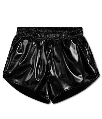 Iscream Little/Big Girls 6-14 Metallic Pull-On Shorts
