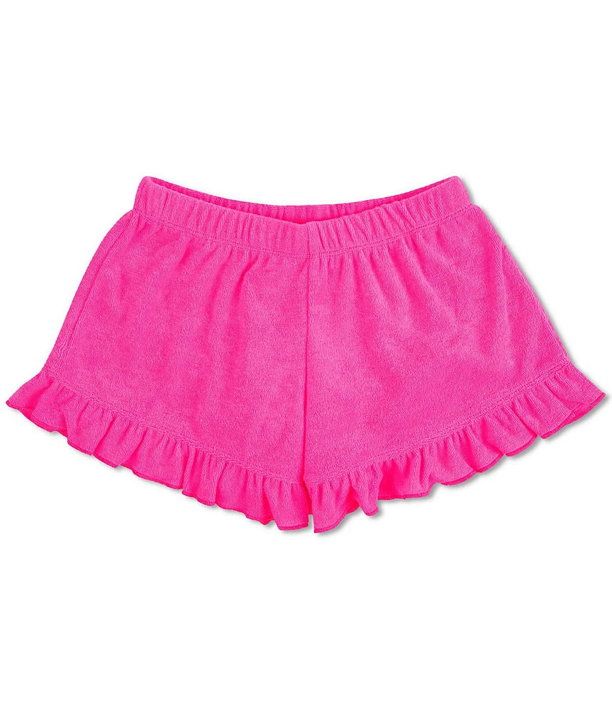 Iscream Little/Big Girls 6-14 Terry Ruffle Pull-On Shorts