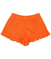 Iscream Little/Big Girls 6-14 Terry Ruffle Pull-On Shorts