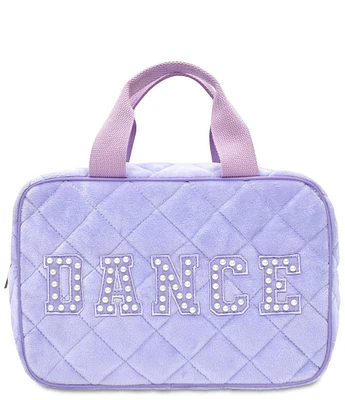 Iscream Love To Dance Quilted Cosmetic Bag