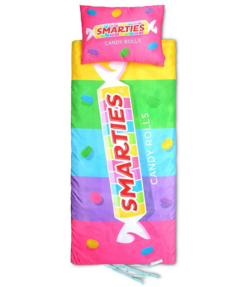 Iscream Smarties Sleeping Bag and Pillow Set