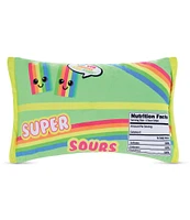 Iscream Super Sours Packaging Strawberry Scented Fleece Plush