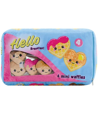 Iscream Waffle Time Packaging Fleece Plush