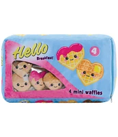 Iscream Waffle Time Packaging Fleece Plush