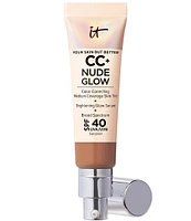 IT Cosmetics CC+ Nude Glow Lightweight Foundation + Glow Serum SPF 40