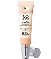 IT Cosmetics CC+ Nude Glow Lightweight Foundation + Glow Serum SPF 40