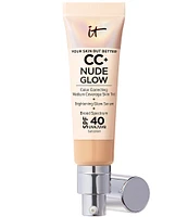 IT Cosmetics CC+ Nude Glow Lightweight Foundation + Glow Serum SPF 40