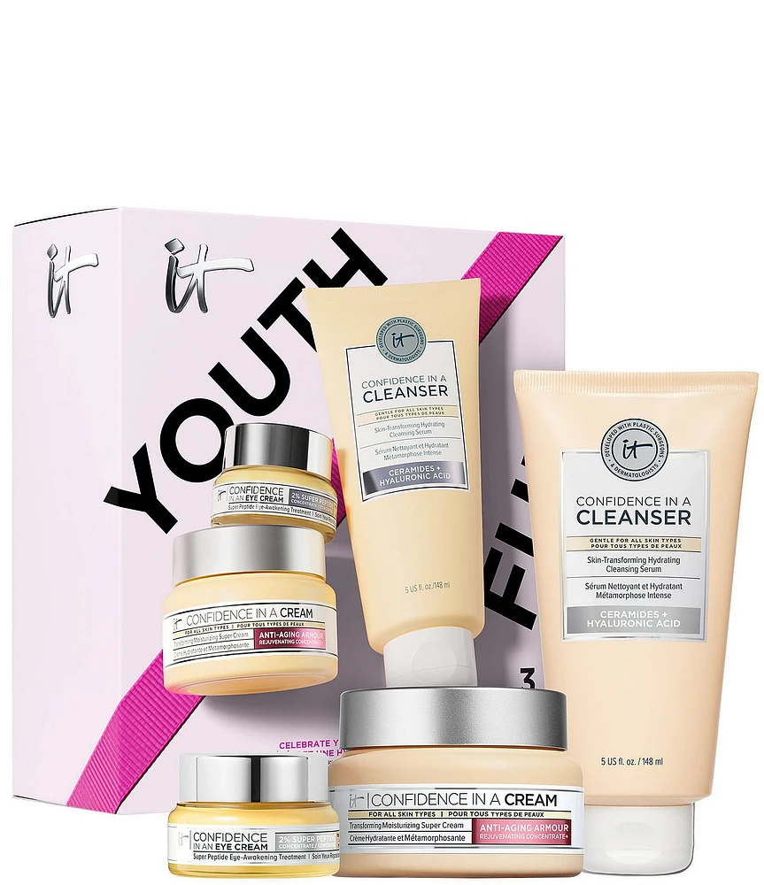 IT Cosmetics Celebrate Youthful Hydration Anti-Aging 3-Piece Skincare Set