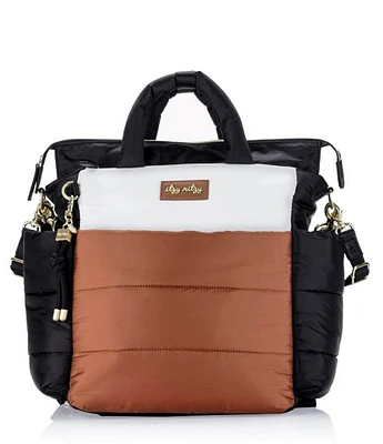 Itzy Ritzy Dream Weekender Hospital & Travel Bag - Coffee & Cream