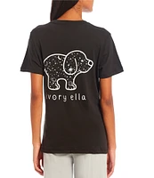 Ivory Ella Galaxy Dog Graphic T-Shirt