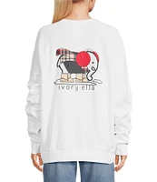 Ivory Ella Oh So Cozy Raglan Sleeve Sweatshirt