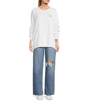 Ivory Ella Oh So Cozy Raglan Sleeve Sweatshirt