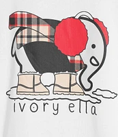 Ivory Ella Oh So Cozy Raglan Sleeve Sweatshirt