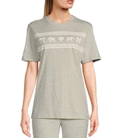 Ivory Ella Sporty Short Sleeve T-Shirt