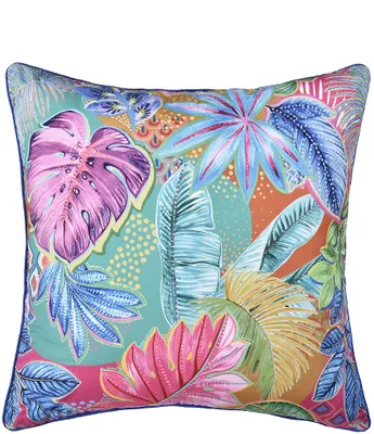 J. By J. Queen New York Hanalei Hawaiian-Inspired Euro Sham