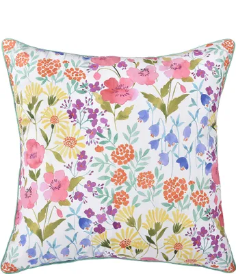 J. By J. Queen New York Jules Wildflowers Print Euro Sham