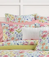 J. By J. Queen New York Jules Wildflowers Print Oversized Comforter Mini Set