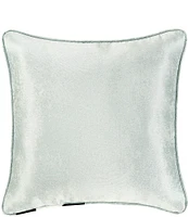J. Queen New York Prestige Woven Ditsy Floral Design Reversible Square Decorative Pillow