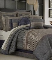 J. Queen New York Alaro Button-Tufted Round Pillow