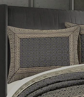 J. Queen New York Alaro Geometric Engineering Comforter Set