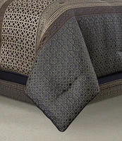 J. Queen New York Alaro Geometric Engineering Comforter Set
