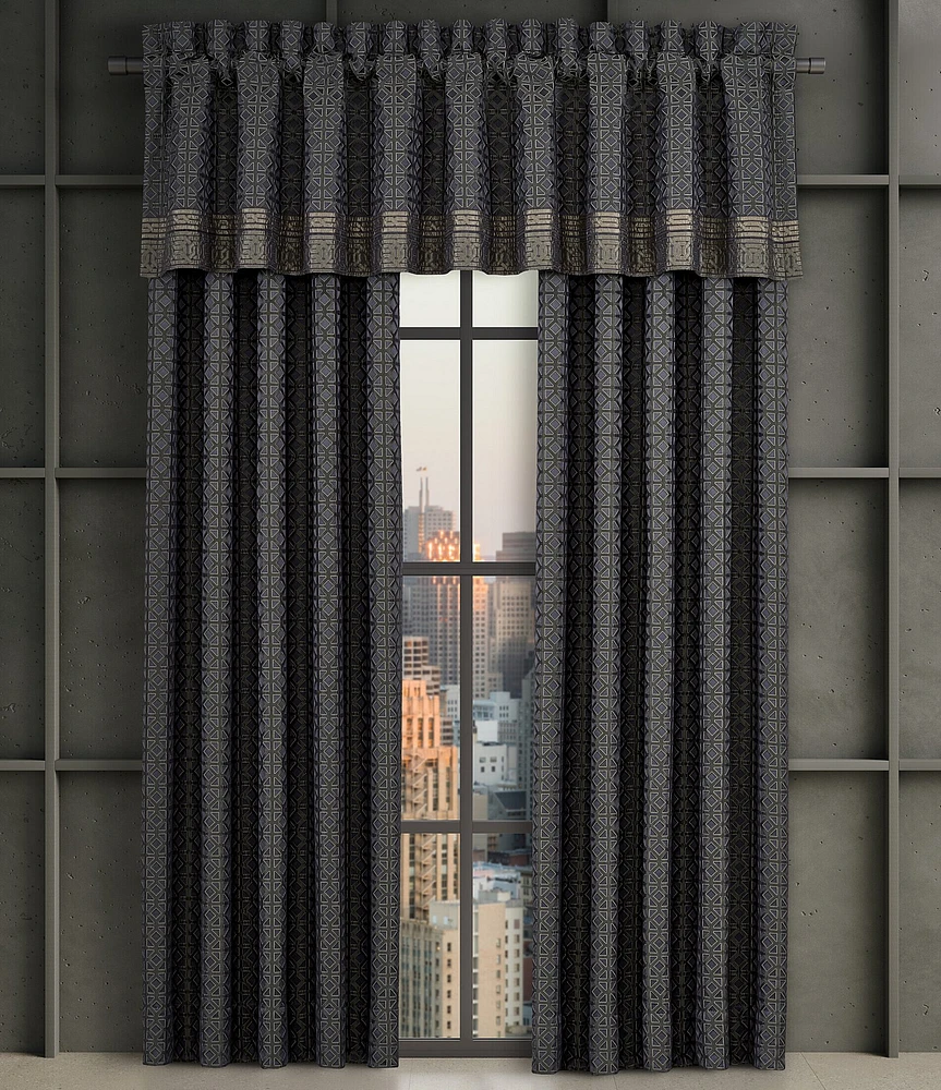 J. Queen New York Alaro Geometric Pattern Window Treatment