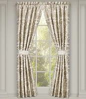 J. Queen New York Amaretto Jacquard Grand-Scale Woven Window Treatments