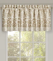 J. Queen New York Amaretto Jacquard Grand-Scale Woven Window Treatments