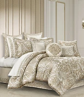 J. Queen New York Amaretto Tassel Woven Jacquard Boudoir Decorative Pillow