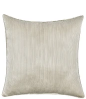 J. Queen New York Amaretto Woven Jacquard Medallion Reversible 20#double; Square Decorative Pillow