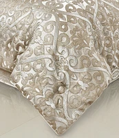 J. Queen New York Amaretto Woven Jacquard Oversized Comforter Set