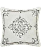 J. Queen New York Arbour Grove Embroidered Medallion Silhouette Square Pillow