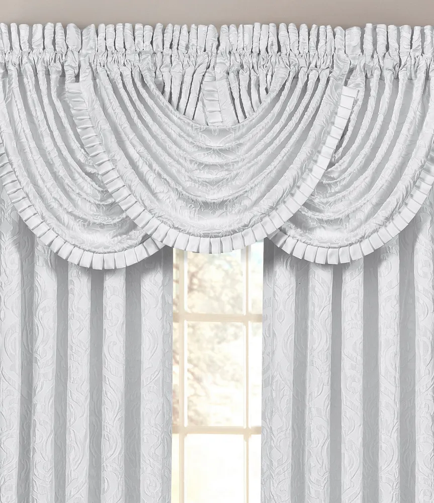 J. Queen New York Astoria Damask Window Treatments