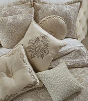 J. Queen New York Belgium Damask Square Pillow