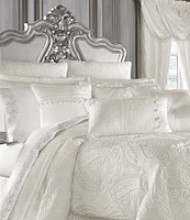 J. Queen New York Bianco Damask Comforter Set