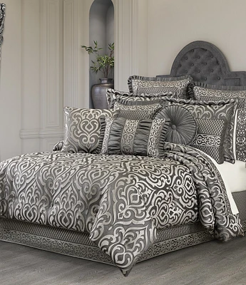 J. Queen New York Bolero Elegant Damask Print Comforter Set