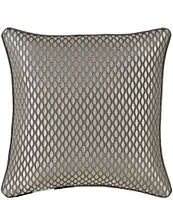 J. Queen New York Bolero Grand-Scale Woven Damask Reversible Decorative Throw Pillow